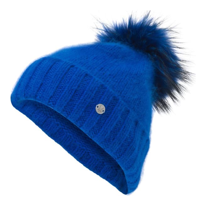Spyder Blue Furry Hat 