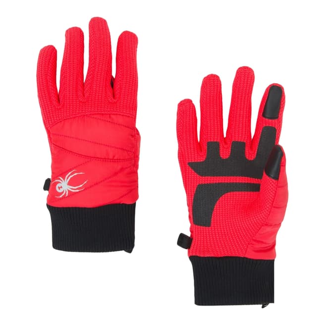 Spyder Red Hybrid Glove 