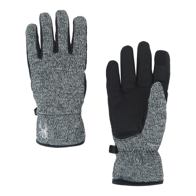 Spyder Black Sweater Touch Gloves