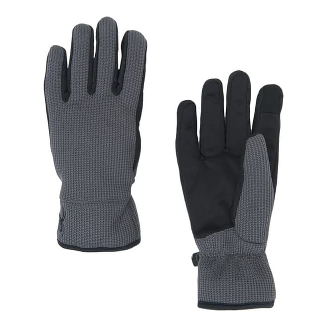 Spyder Men's Grey/Black Stryke Gloves 