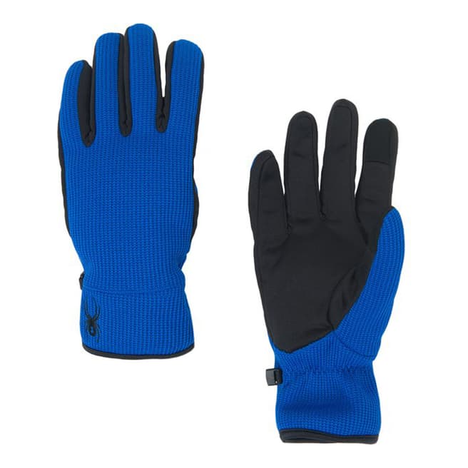 Spyder Men's Blue Stryke Gloves
