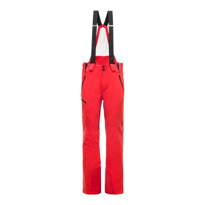 Spyder Men's Red Bormio GTX Ski Pants 