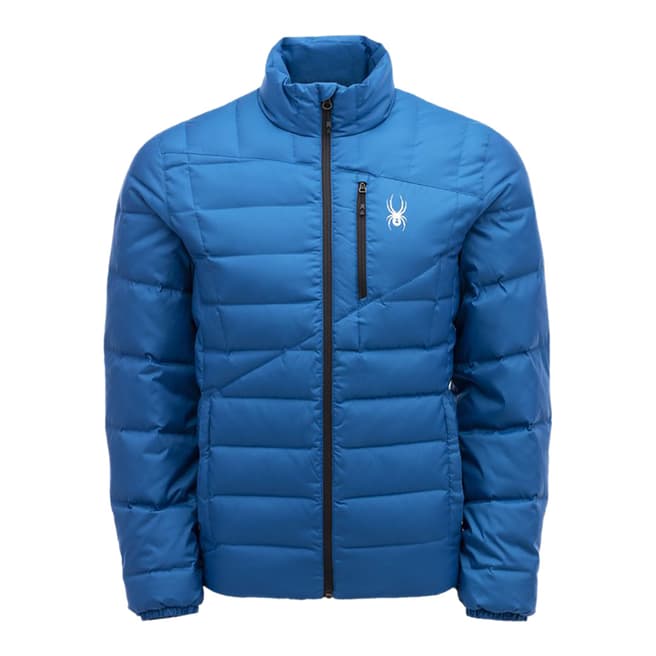 Spyder Men's Blue Dolomite Down Jacket