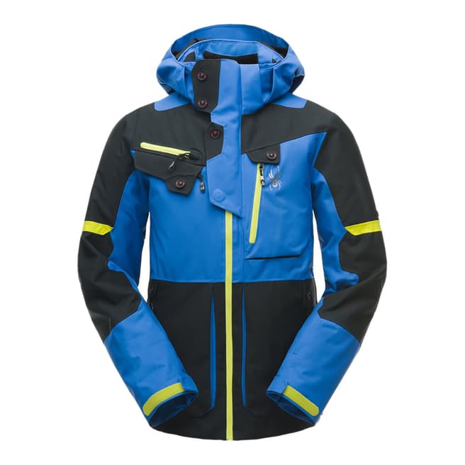 Spyder Men's Blue/Black Tordrillo Ski Jacket