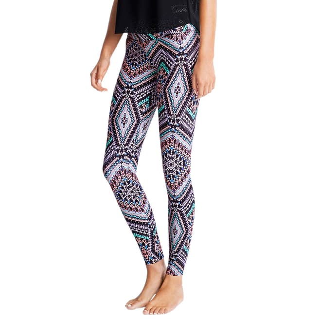 Seafolly Black Indian Summer Aztec Tights