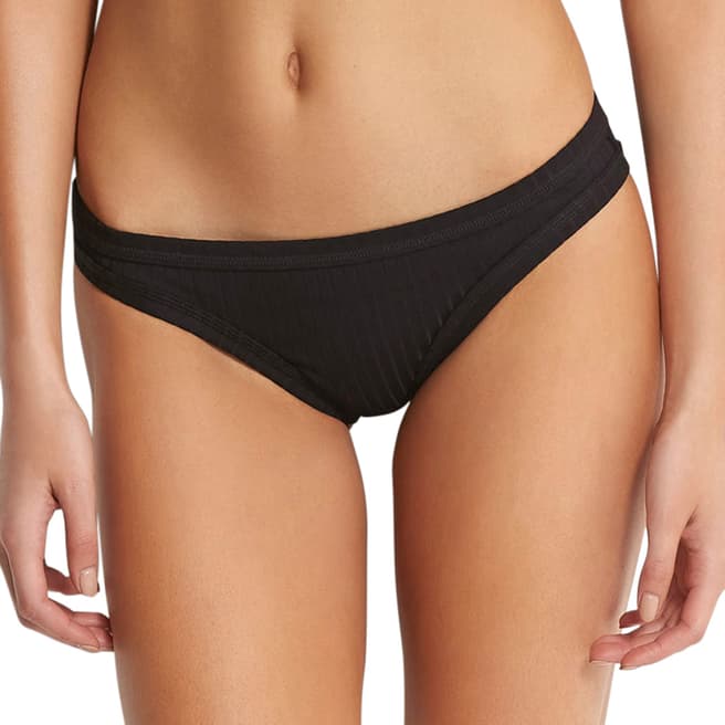 Seafolly Black Hipster Brief