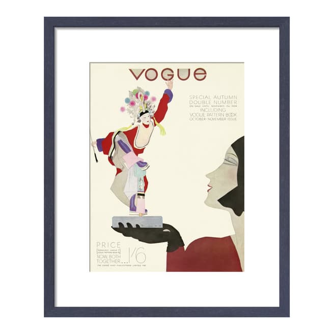 Vogue Vogue September 1929 36x28cm Framed Print
