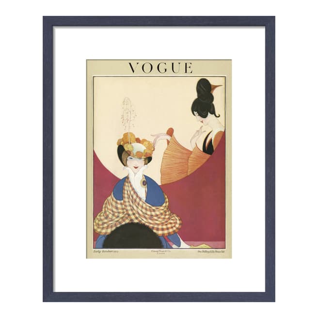 Vogue Vogue Early October 1919 36x28cm Framed Print