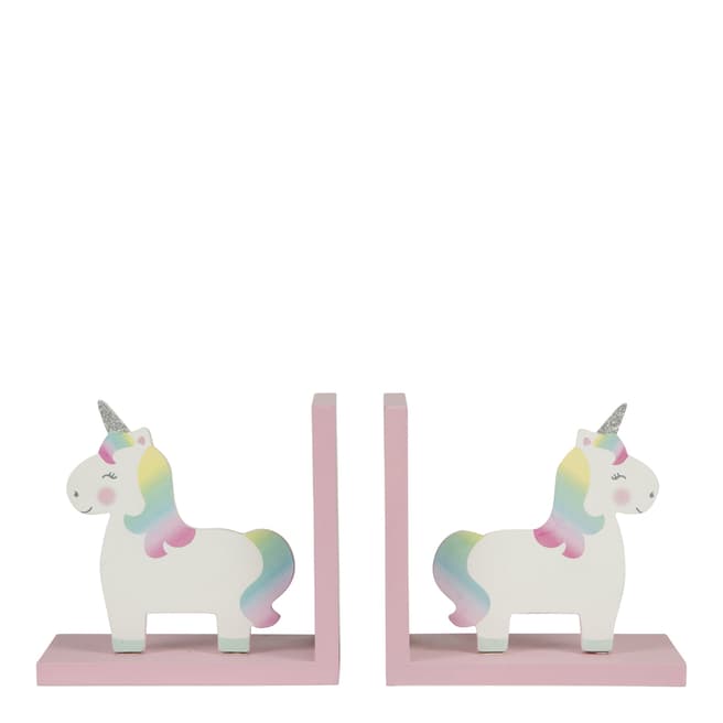 Sass & Belle Rainbow Unicorn Bookends
