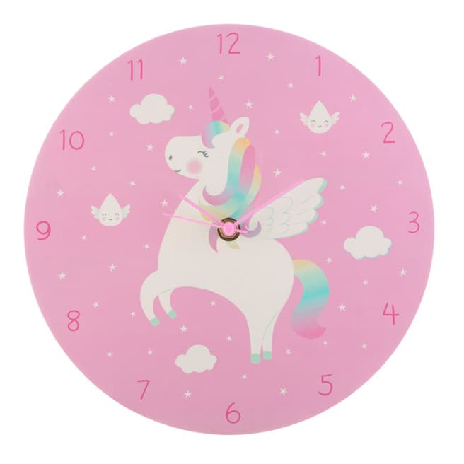 Sass & Belle Rainbow Unicorn Wall Clock