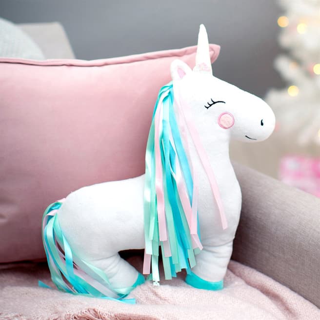 Sass & Belle Rainbow Unicorn Decorative Cushion