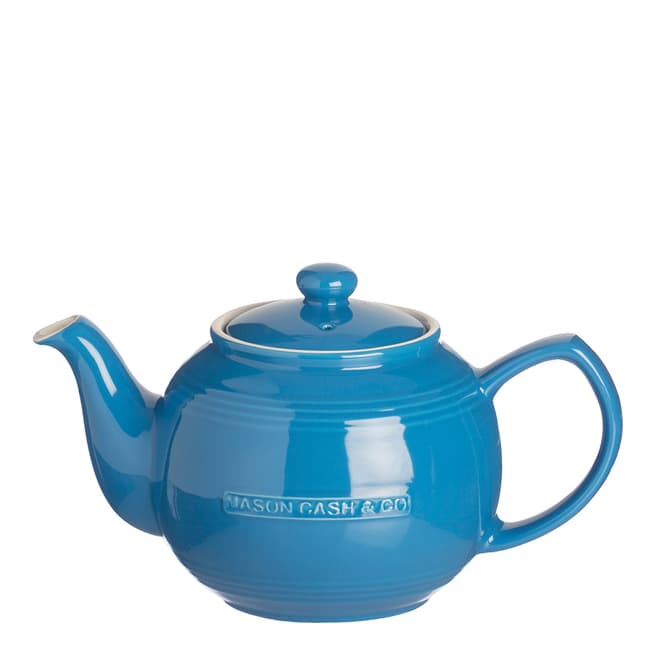 Mason Cash Blue Teapot 6 Cup