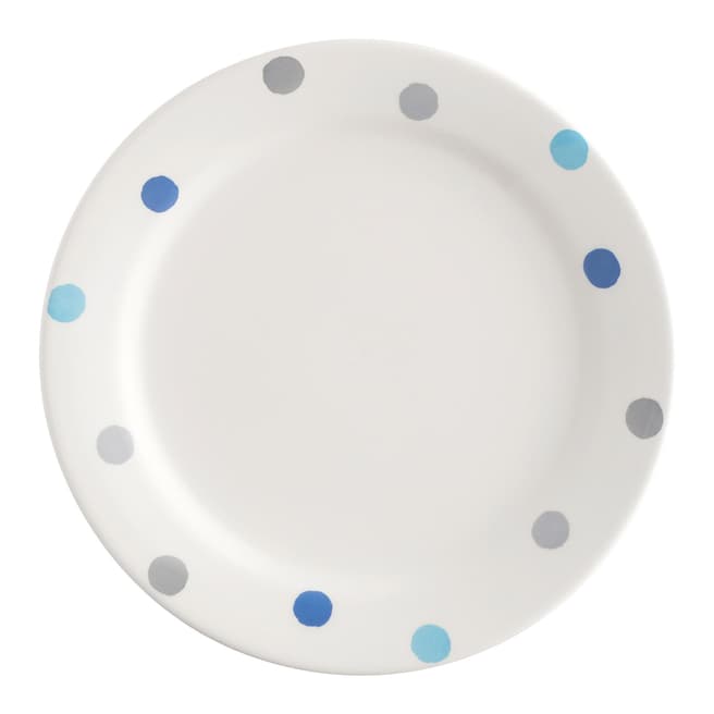 Price & Kensington Set of 12 Blue Padstow Side Plates