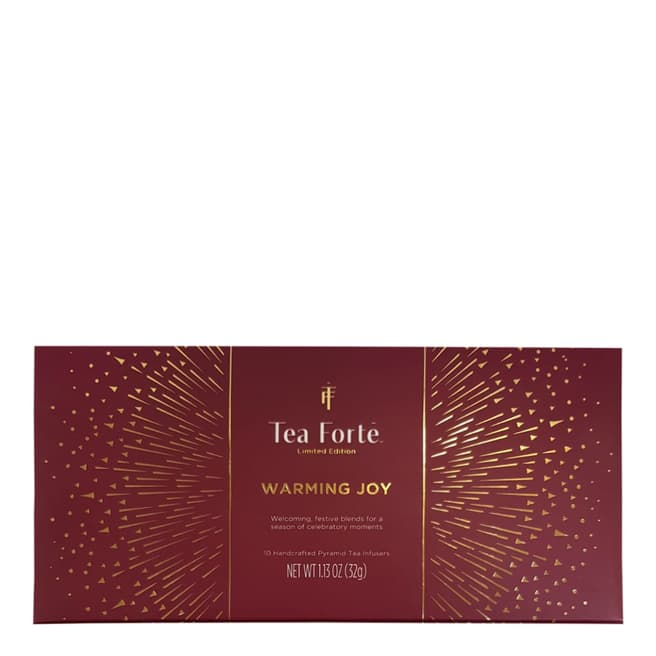 Tea Forte 10 Warming Joy Pyramid Petite Box