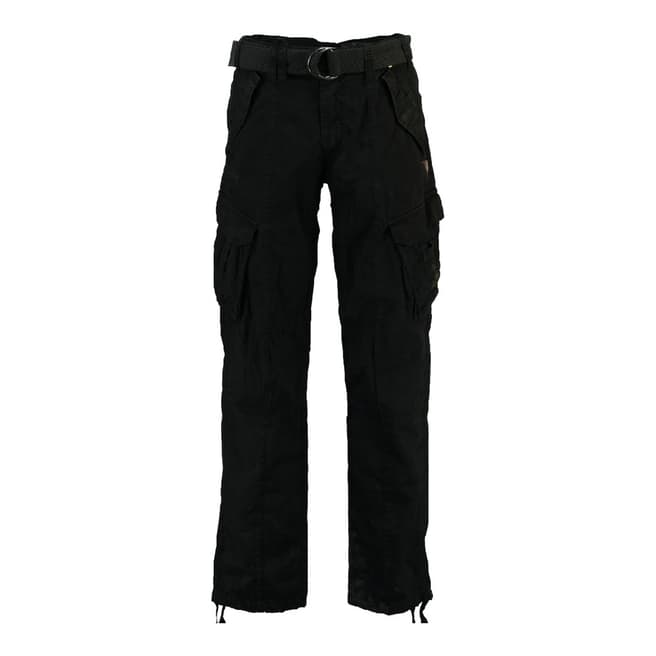 Geographical Norway Black Pantere Pants