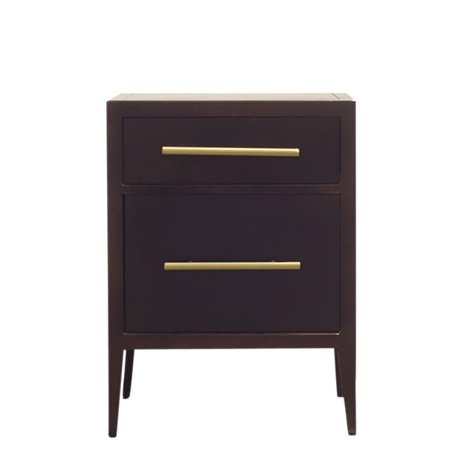 Swoon Ash Bedside Table in Bronze