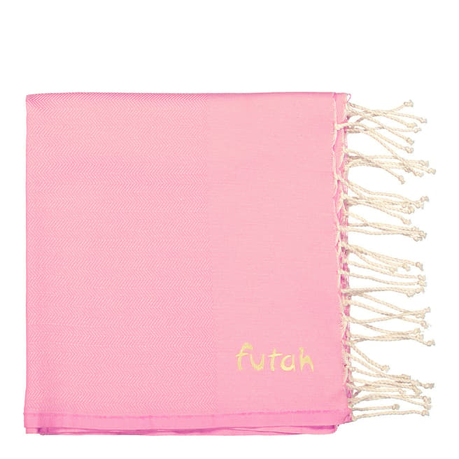 Futah Ericeira Beach Towel, Pink