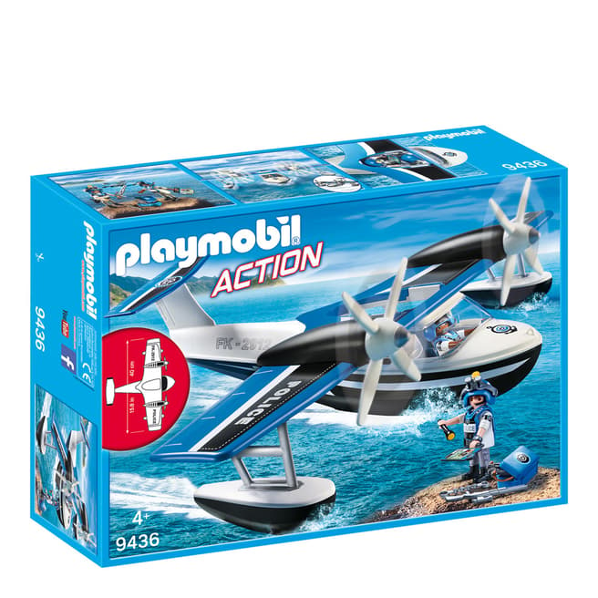 Playmobil Action Floating Police Seaplane