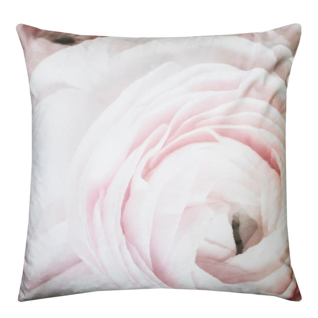 Karl Lagerfeld Rana 45x45cm Feather Cushion, Rose Pink 