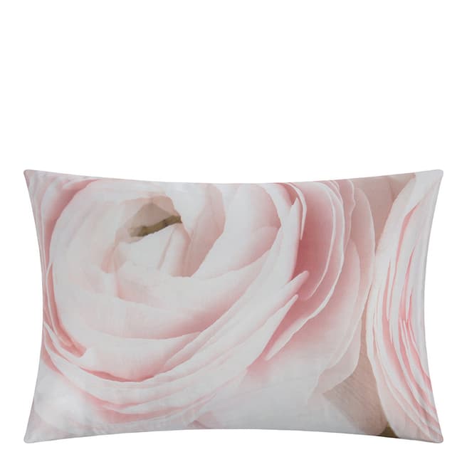 Karl Lagerfeld Rana Pair of Housewife Pillowcases, Rose Pink 