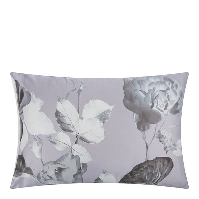 Karl Lagerfeld Senna Floral Pair of Housewife Pillowcases, Mauve