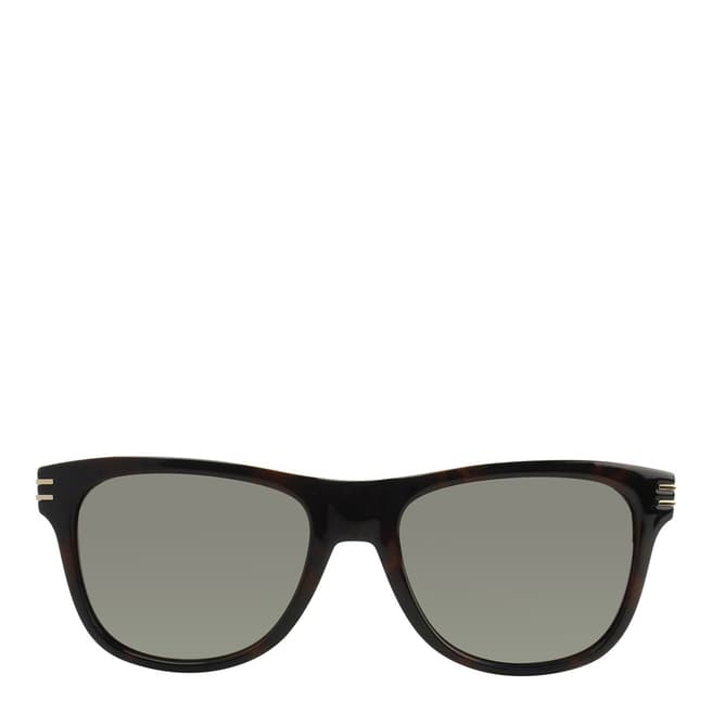 Montblanc Men's Dark Brown Montblanc Sunglasses 56mm
