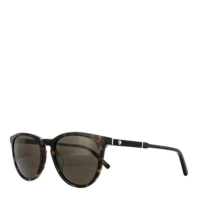 Montblanc Men's Brown Montblanc Sunglasses 54mm
