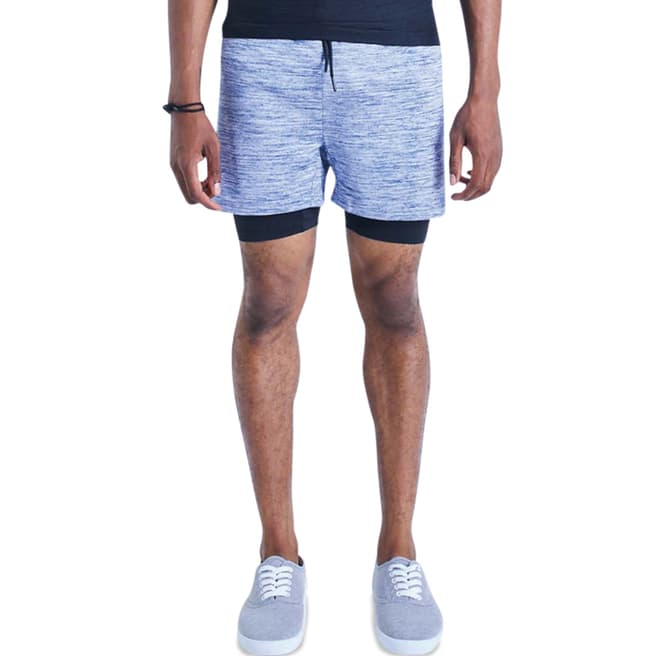 OHMME Blue 2 Dogs Shorts