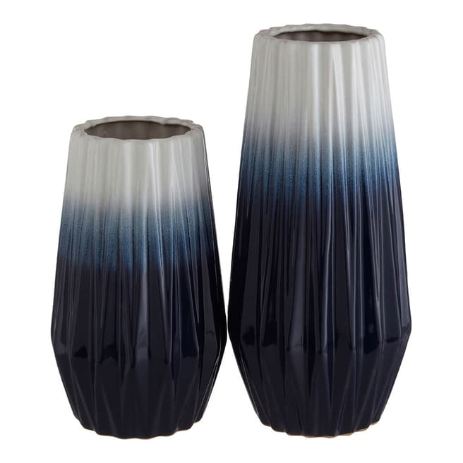Fifty Five South Complements Azul Small Vase