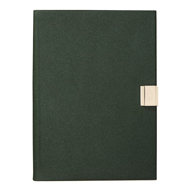 Smythson Green Soho Notebook 