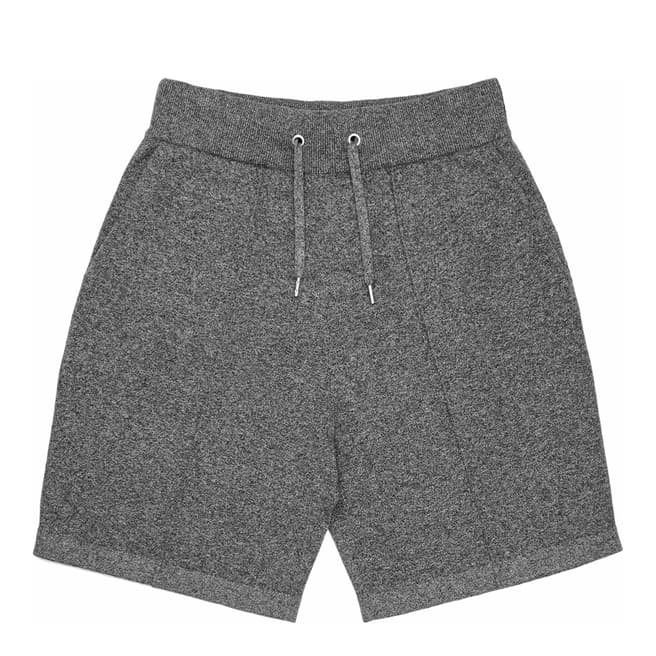 Reiss Grey Marl Arc Knitted Shorts
