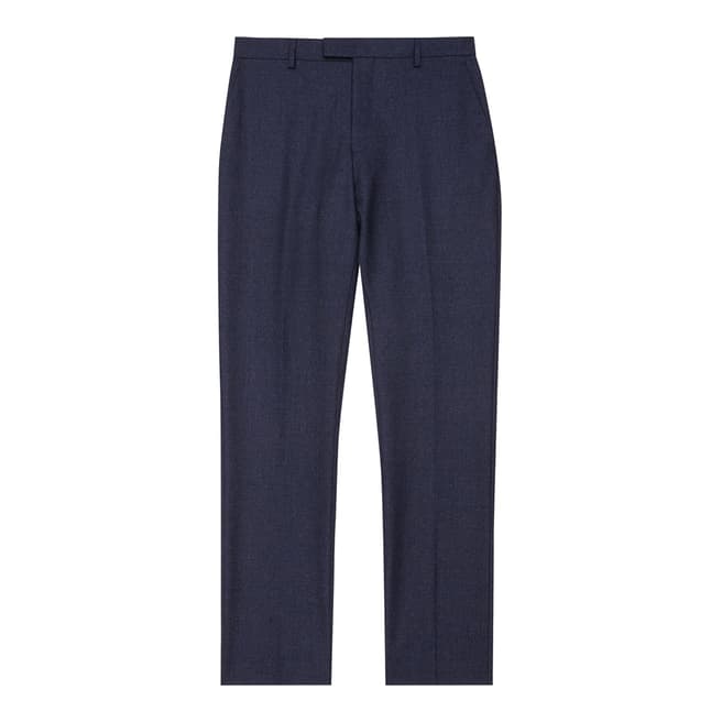 Reiss Airforce Blue Modern Fit Suit Trousers