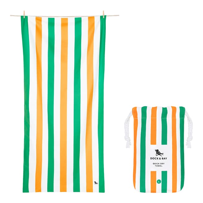 Dock & Bay Summer Large Beach Towel, Lazy Afternoons