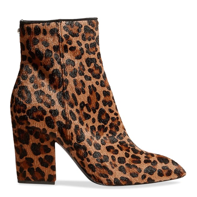 Karen Millen Multi Leopard Print Boots