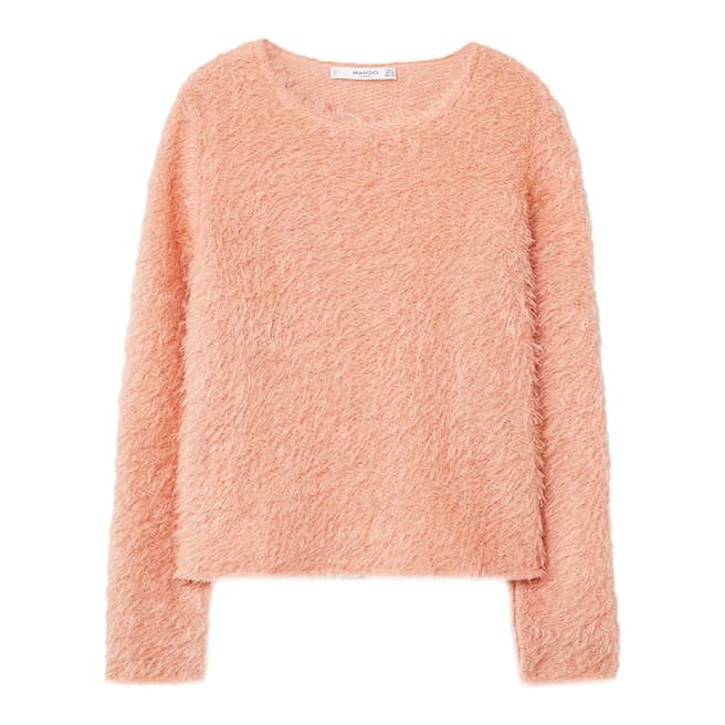 Mango Pink Textured sweater