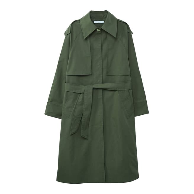 Mango Military-style trench