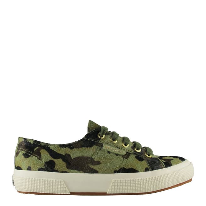 Superga Camouflage 2750 Leahorse Sneakers 