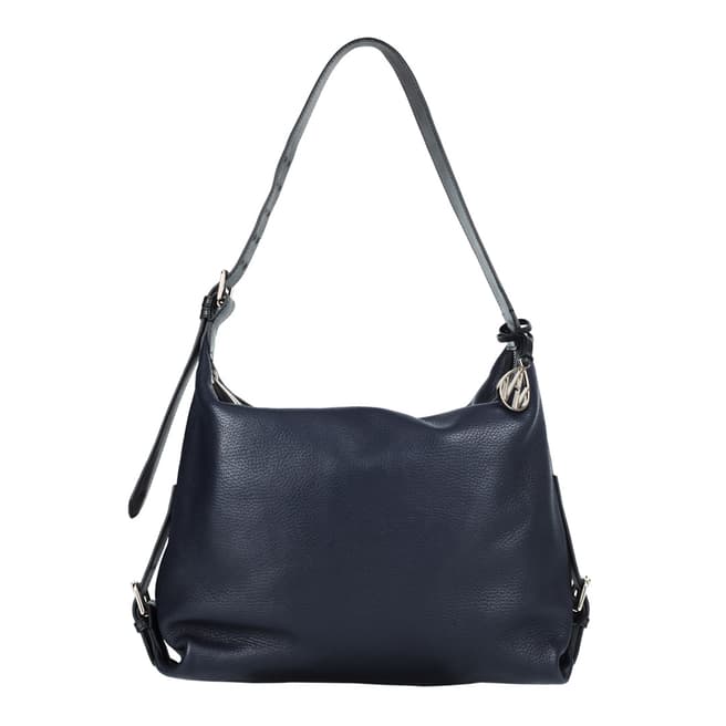 Amanda Wakeley Midnight Midi Costner Leather Bag