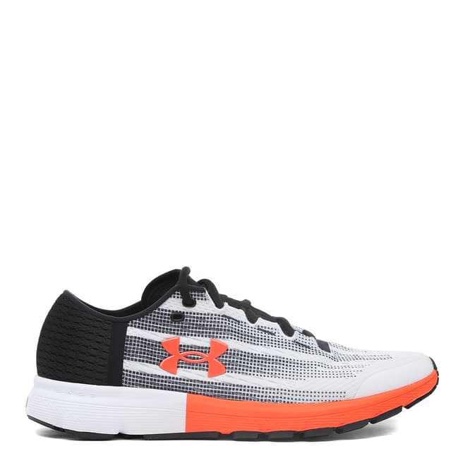 Under Armour Grey Orange UA Speedform Velociti  Sneaker