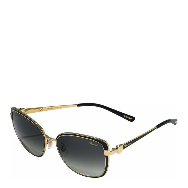 Chopard Women's Black / Gold Chopard Sunglasses 57mm