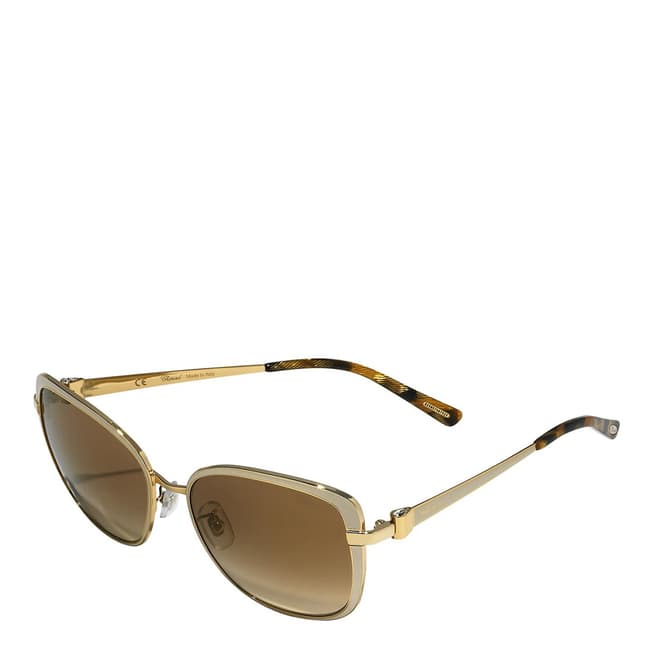 Chopard Women's White/Gold Chopard Sunglasses 57mm