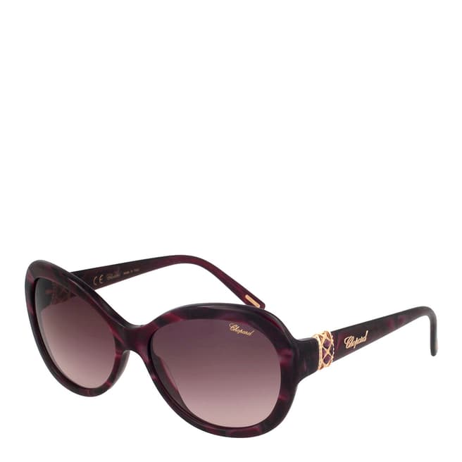 Chopard Women's Brown/Gold Chopard Sunglasses 57mm
