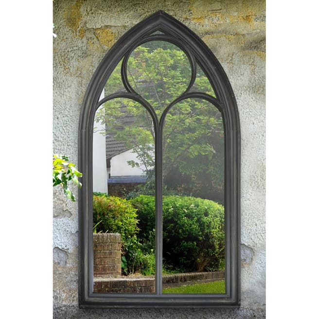 Milton Manor Somerley Chapel Arch Garden Mirror 113x50cm