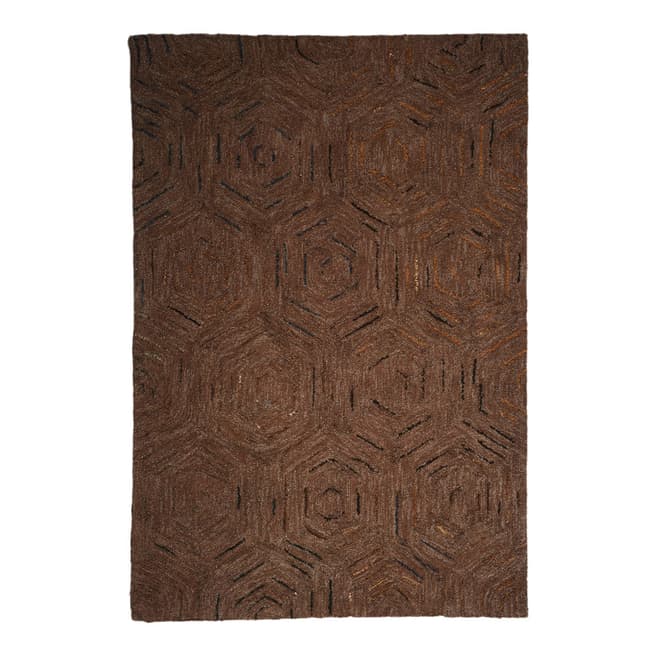 Limited Edition Taupe Handtufted Rug 230x160cm