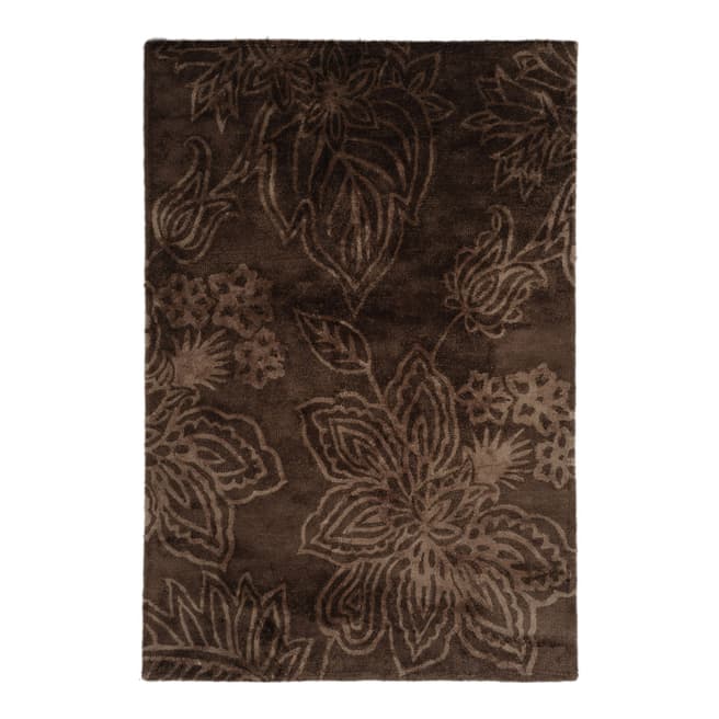 Limited Edition Chocolate Handwoven Rug 230x160cm