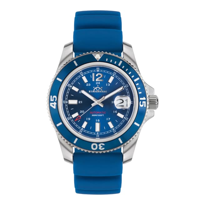 Hindenberg Men's Blue Diver Professional Watch
