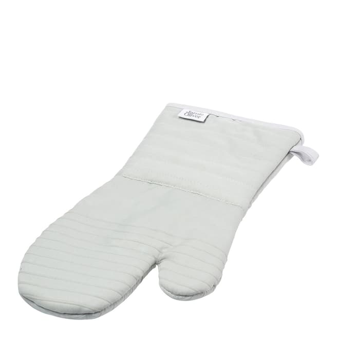 Jamie Oliver Off White Belfast Cotton With Silicone Oven Mitt