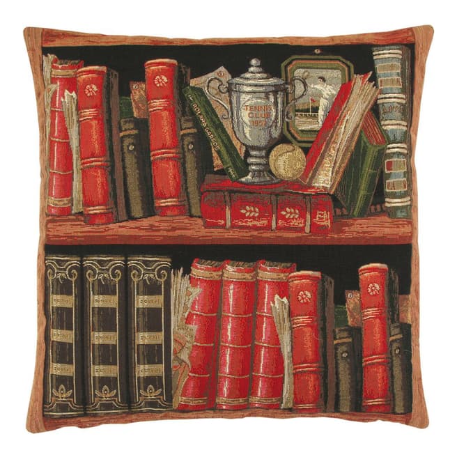 Hines of Oxford Library II Cushion 46x46cm 