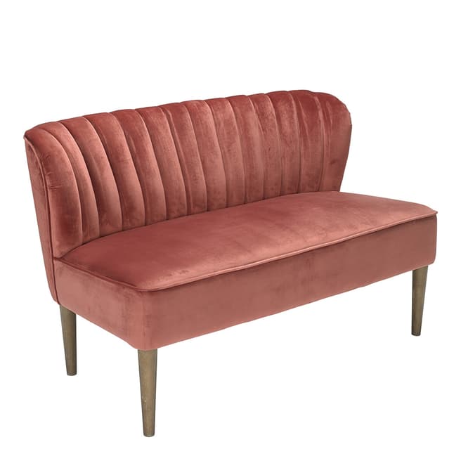 Furniture Interiors Bella 2 Seater Sofa Vintage, Pink