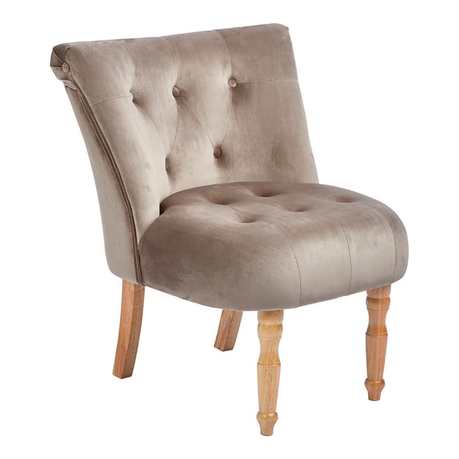 Home Boutique Lydia Occasional Chair Cappuccino